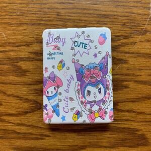 Kuromi Hello Kitty Pocket Mirror White